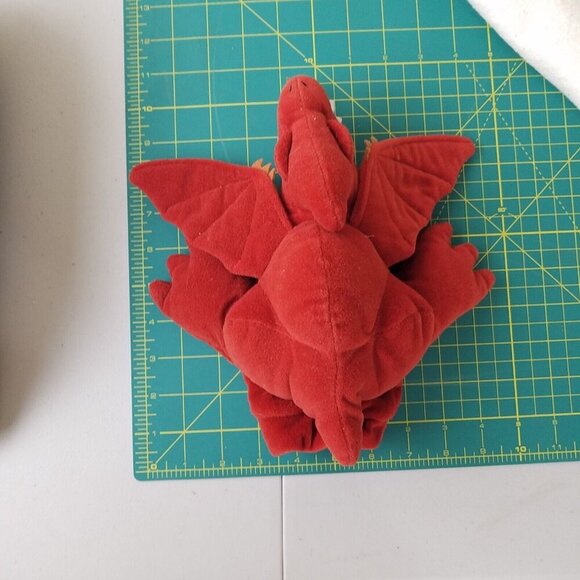 1995 Plush Creations Inc 8” Dinosaur Pterodactyl Plush Hand‎ Puppet Toy brown - Picture 12 of 12